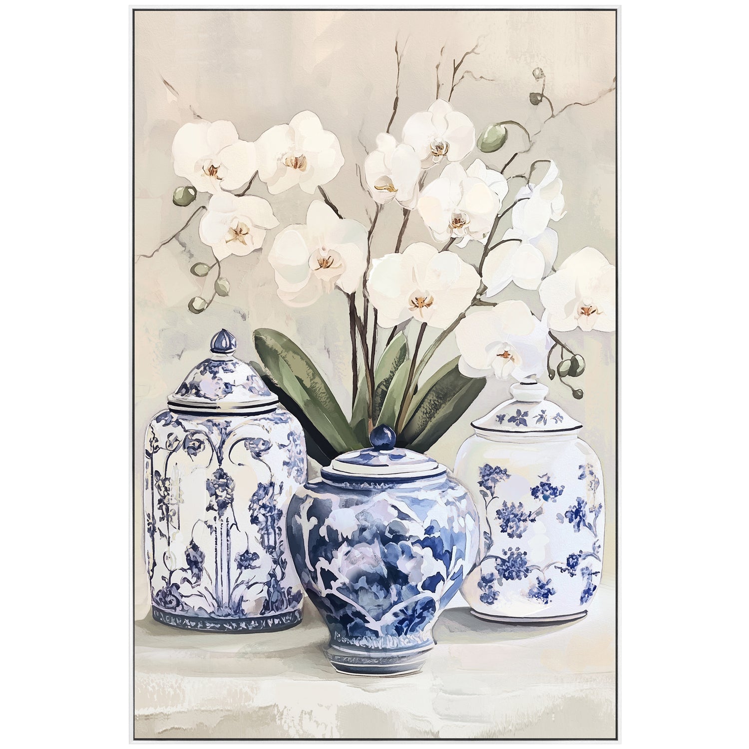 Pot & Petal Painting 63x93cm