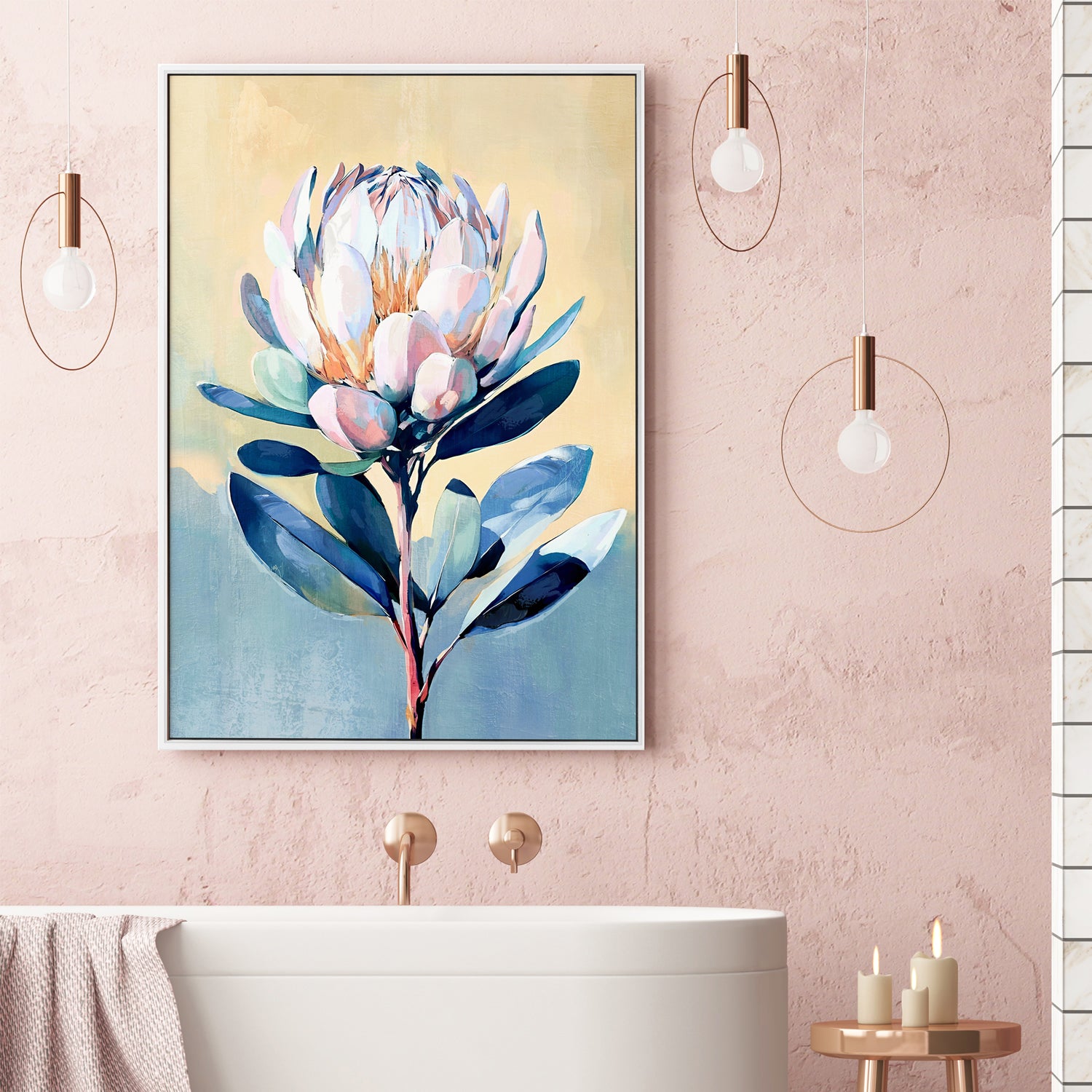 Botanic Babe Painting 63x93cm