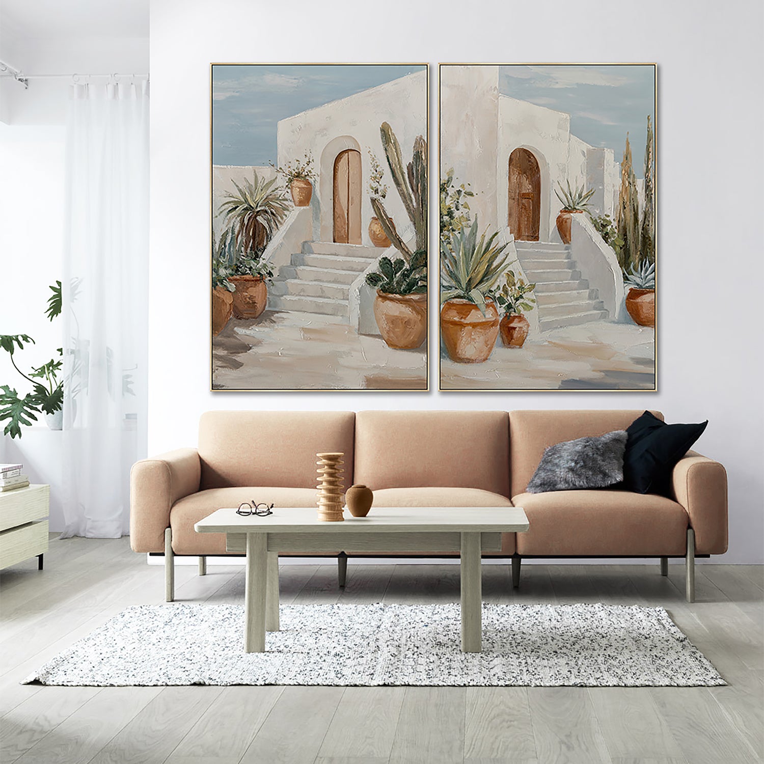Villa Vibes Painting 63x93cm