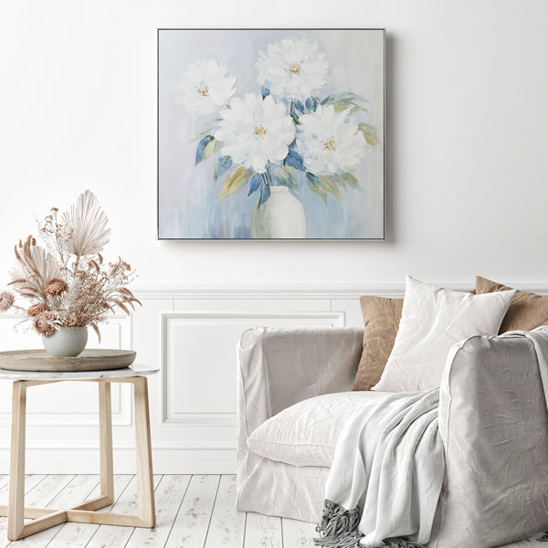 Bouquet Boogie Painting 83x83cm