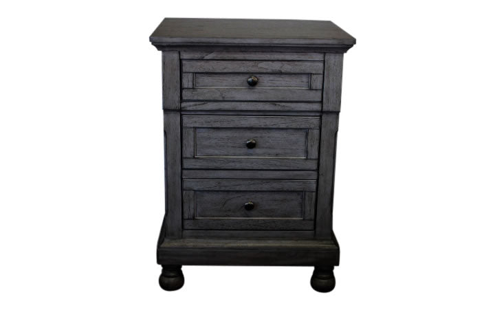 Pascoe Bedside Chest - Black