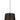 Pendant ES 60W Black W/Gold Interior Iron Slanted W/Vector Pattern OD 350 X H250 mm