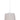 Pendant ES 60W White W/Gold Interior Iron Slanted W/Geometry Pattern OD 350 X H250 mm