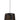 Pendant ES 60W Black W/Gold Interior Iron Slanted W/Starburst Pattern OD 350 X H250 mm
