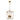 Perren 4 Light Pendant - Matt Gold
