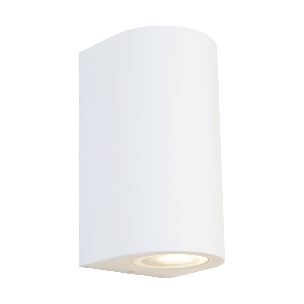 Priel 2 Light Exterior Light - White