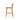 Pasadena Leather Counter Stool - Tan Woven