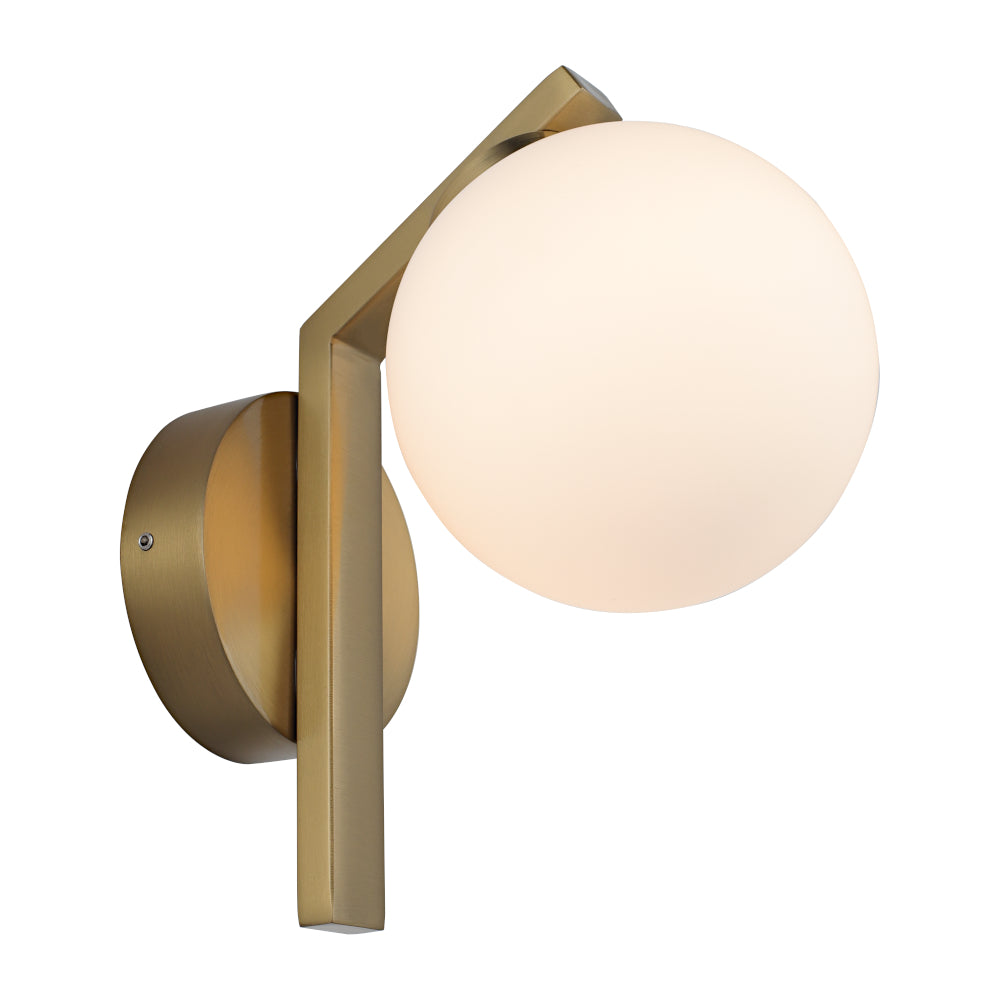 Rankin Single Light Wall Light - Gold