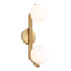 Rankin 2 Light Wall Light - Gold