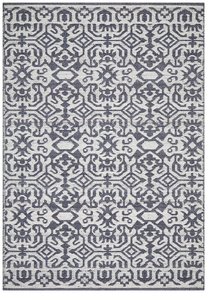Roxie Kian Silver Navy Rug