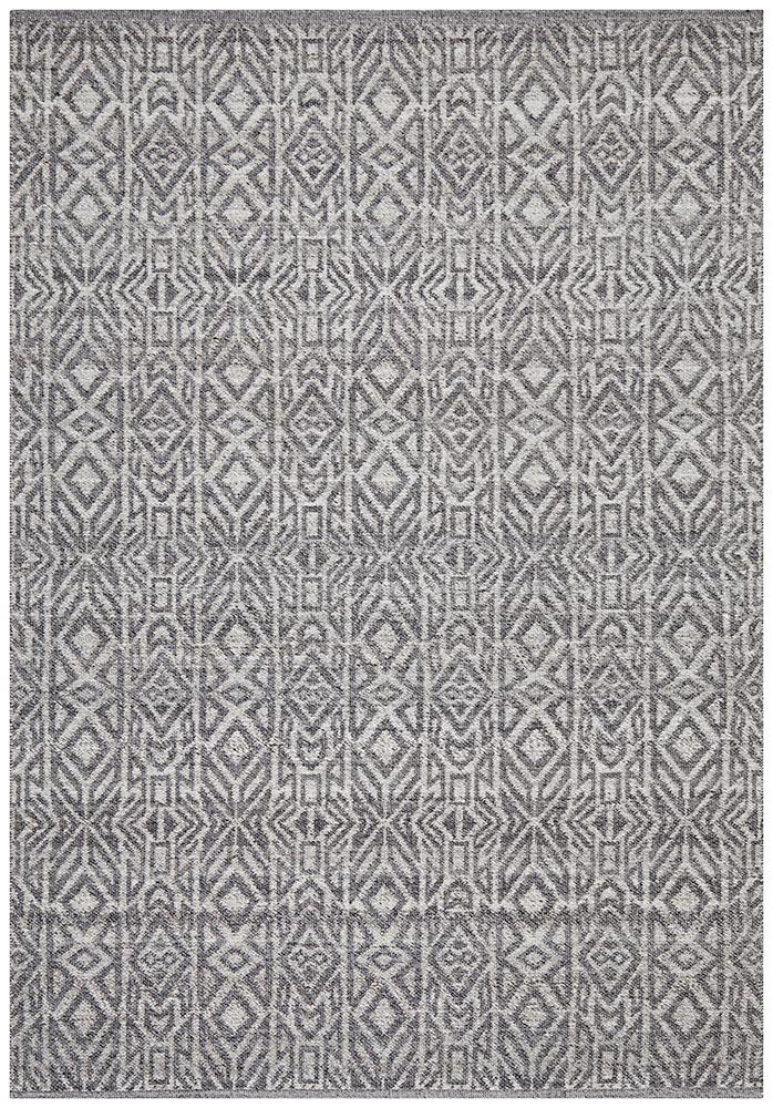 Roxie Sammy Graphite Cobolt Rug