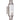 Wall Int S/M SES Tubular Clear Glass W/ Satin Chrome Base