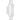 Wall Int S/M SES Tubular Clear Glass W/ White Base