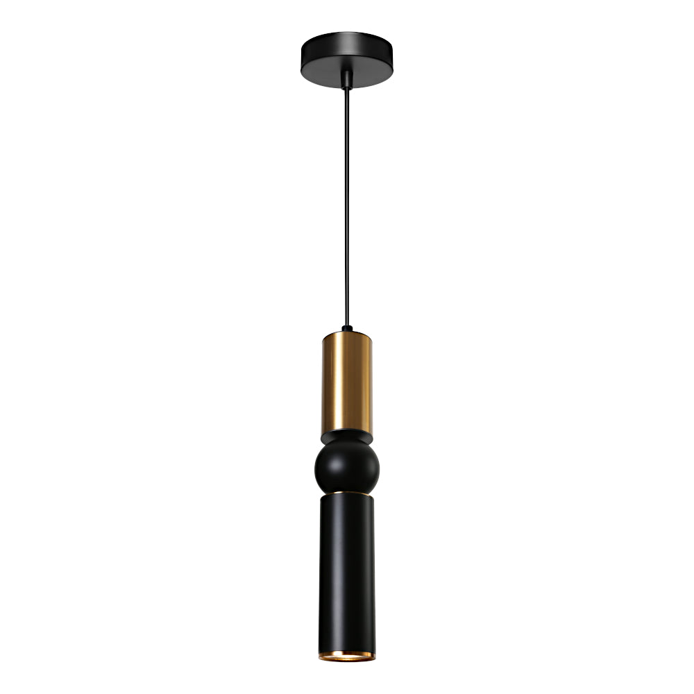Ranell Pendant - Black/Gold