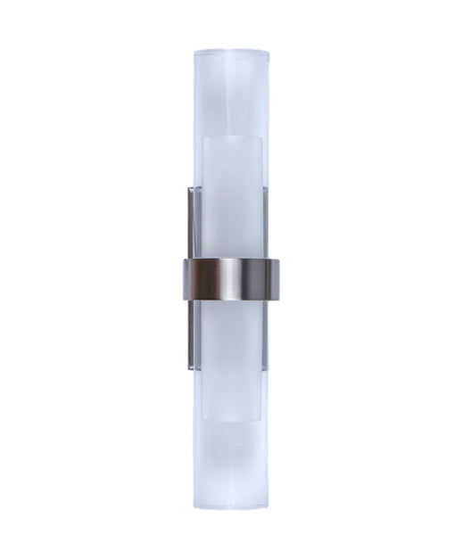 Wall Tubular Light Interior Surface Mounted 6W - Satin Chrome