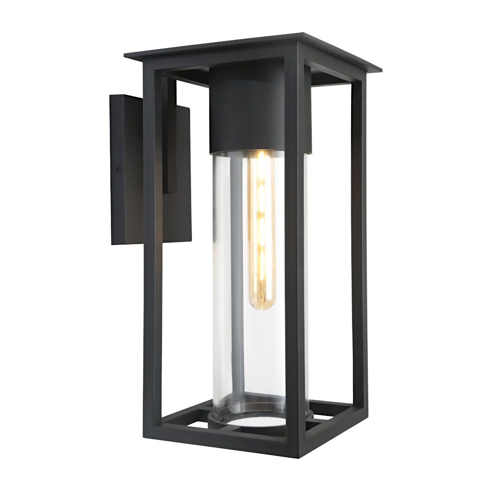 Roper 1 Light Exterior Wall Light - Black