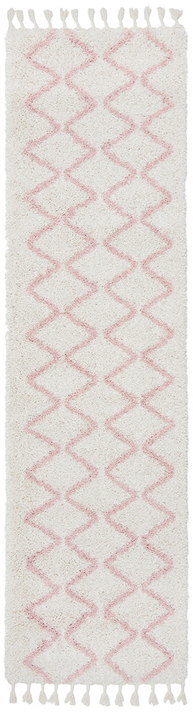 Saundra 11 Pink Runner Rug