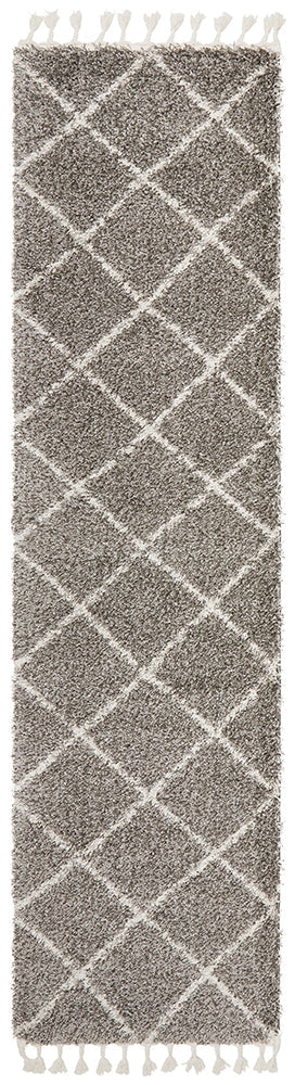 Saundra 22 Grey Runner Rug