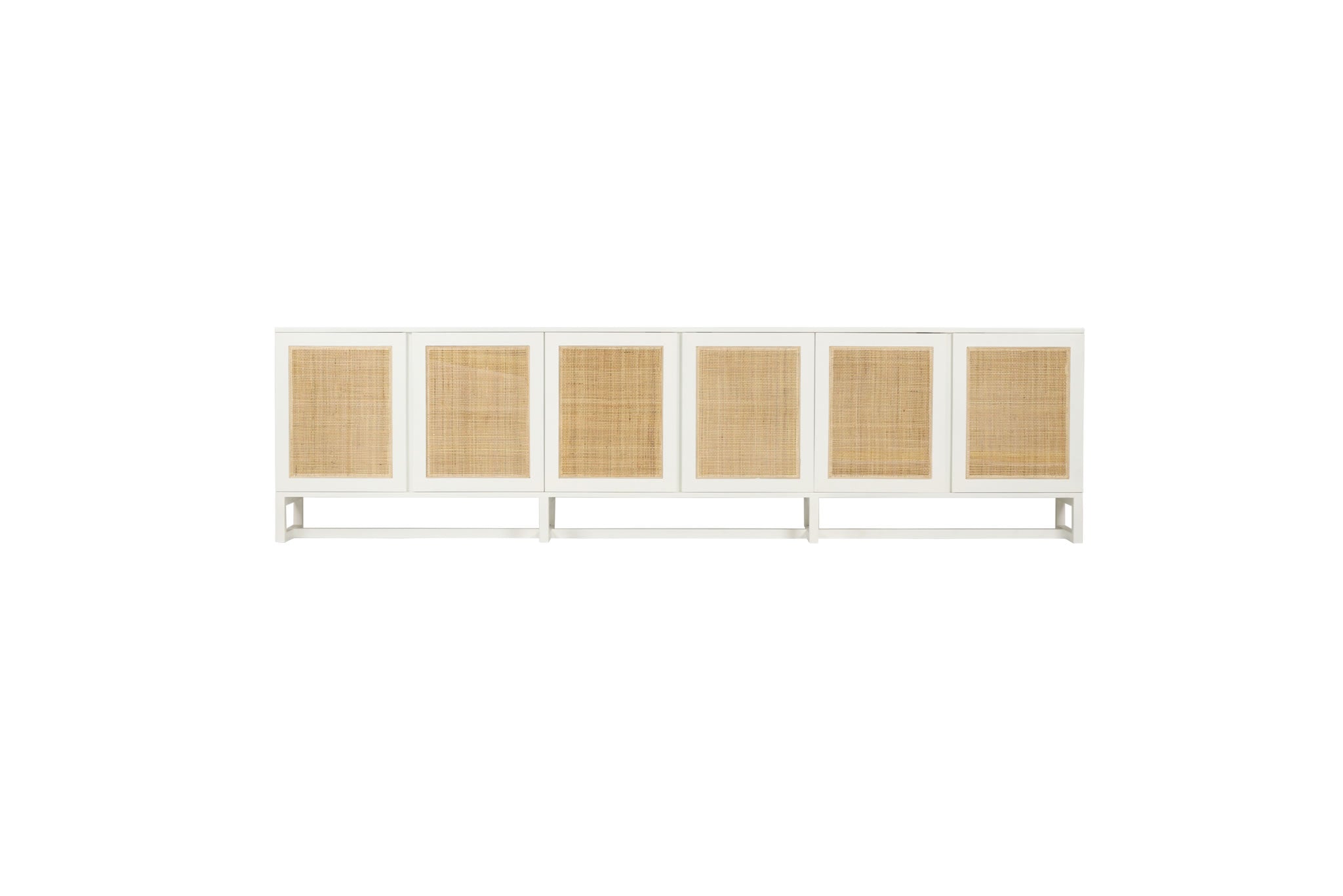 Clovelly Sideboard - 6 Door - White