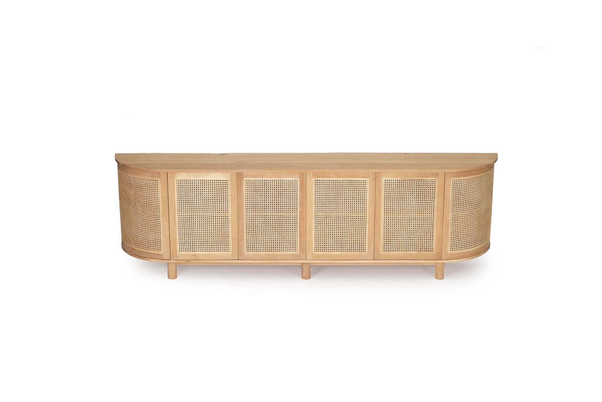 Iluka Sideboard - 6 Door Round End