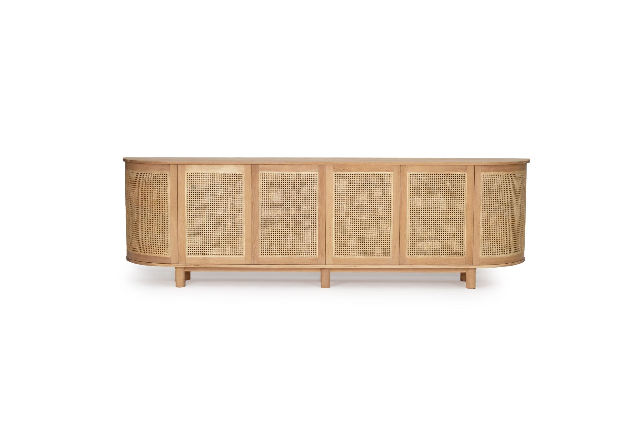Iluka Sideboard - 6 Door Round End