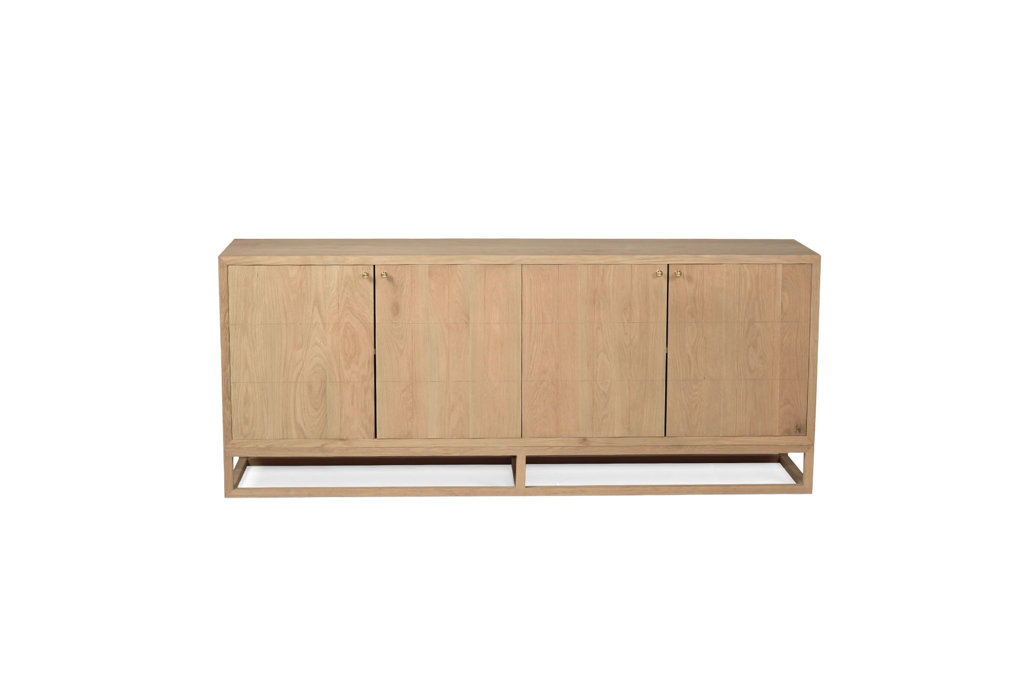 Lisette 4 Door Sideboard 200cm - Natural