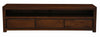 Amsterdam 3 Drawer Entertainment Unit - Mahogany
