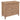 Beau 3 Drawer Solid White Cedar Turn Leg Dresser - Natural