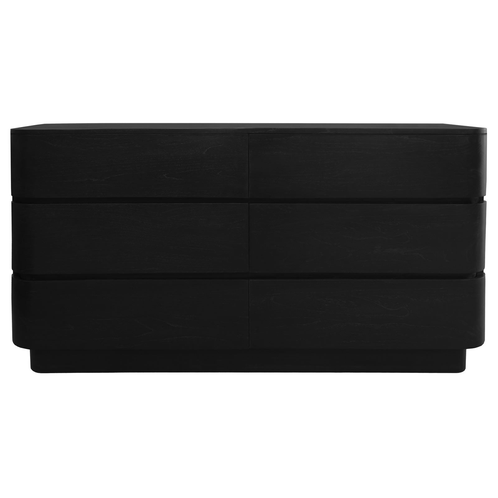 Gatsby 6 Drawer Dresser - Black