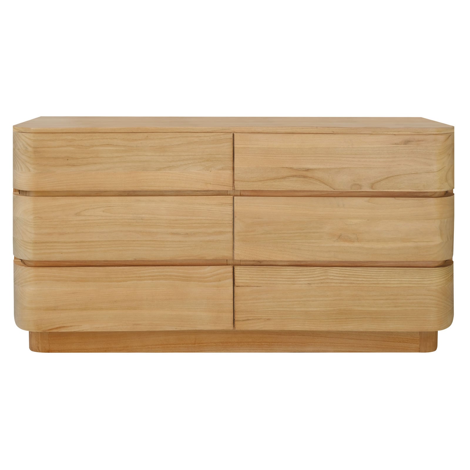 Gatsby 6 Drawer Dresser - Natural