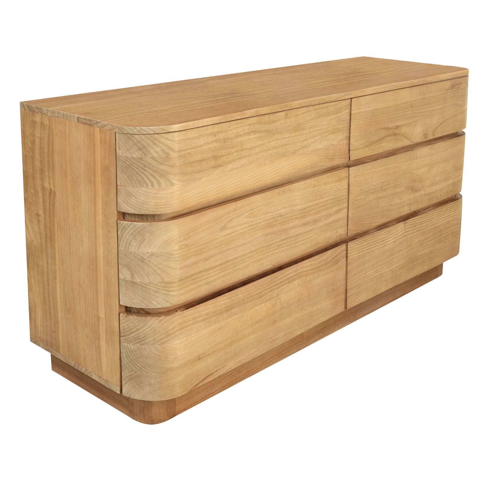Gatsby 6 Drawer Dresser - Natural
