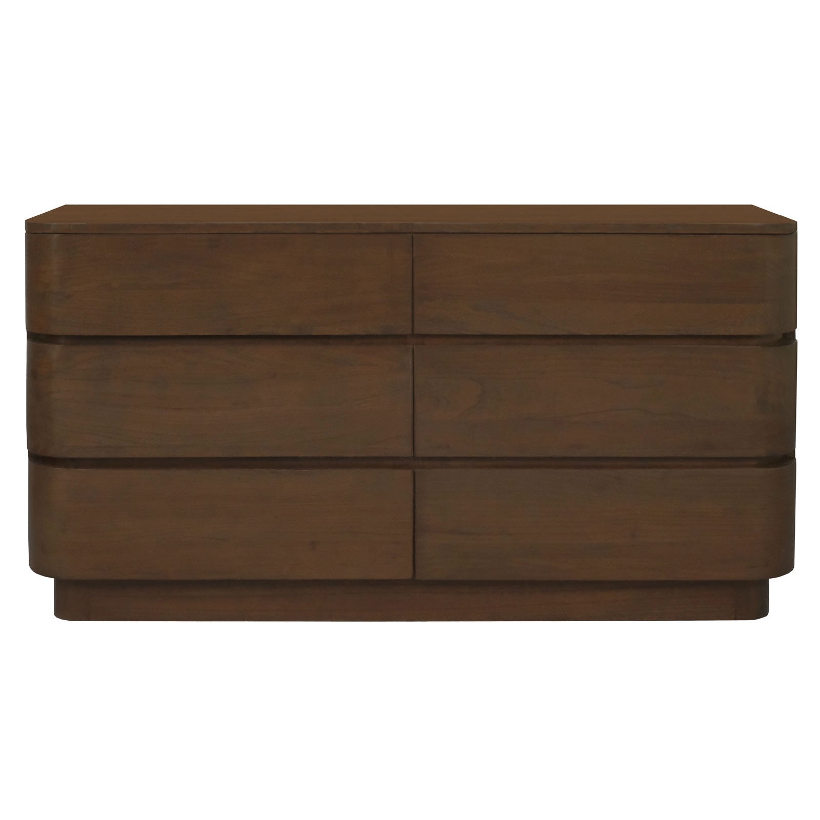 Gatsby 6 Drawer Dresser - Walnut