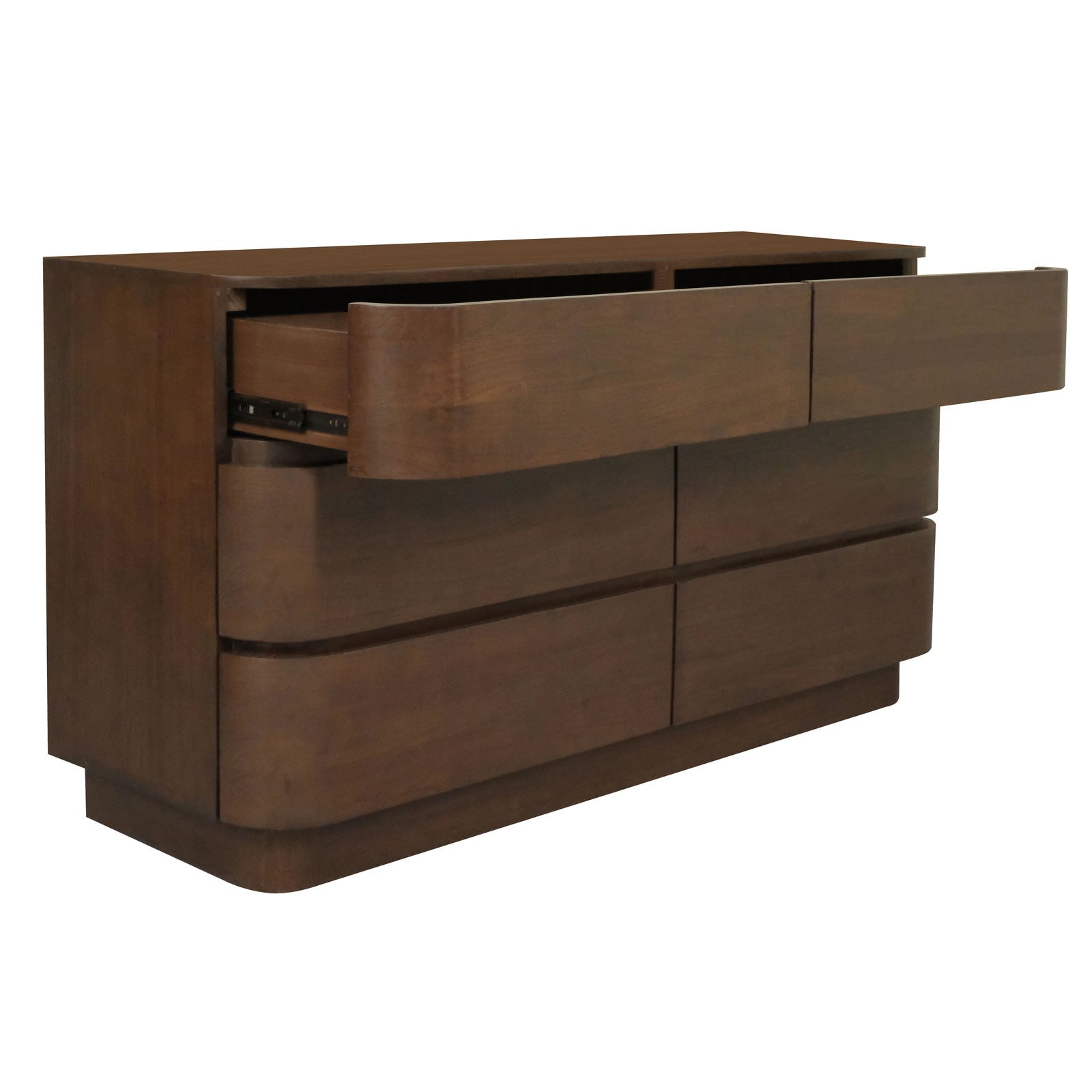 Gatsby 6 Drawer Dresser - Walnut