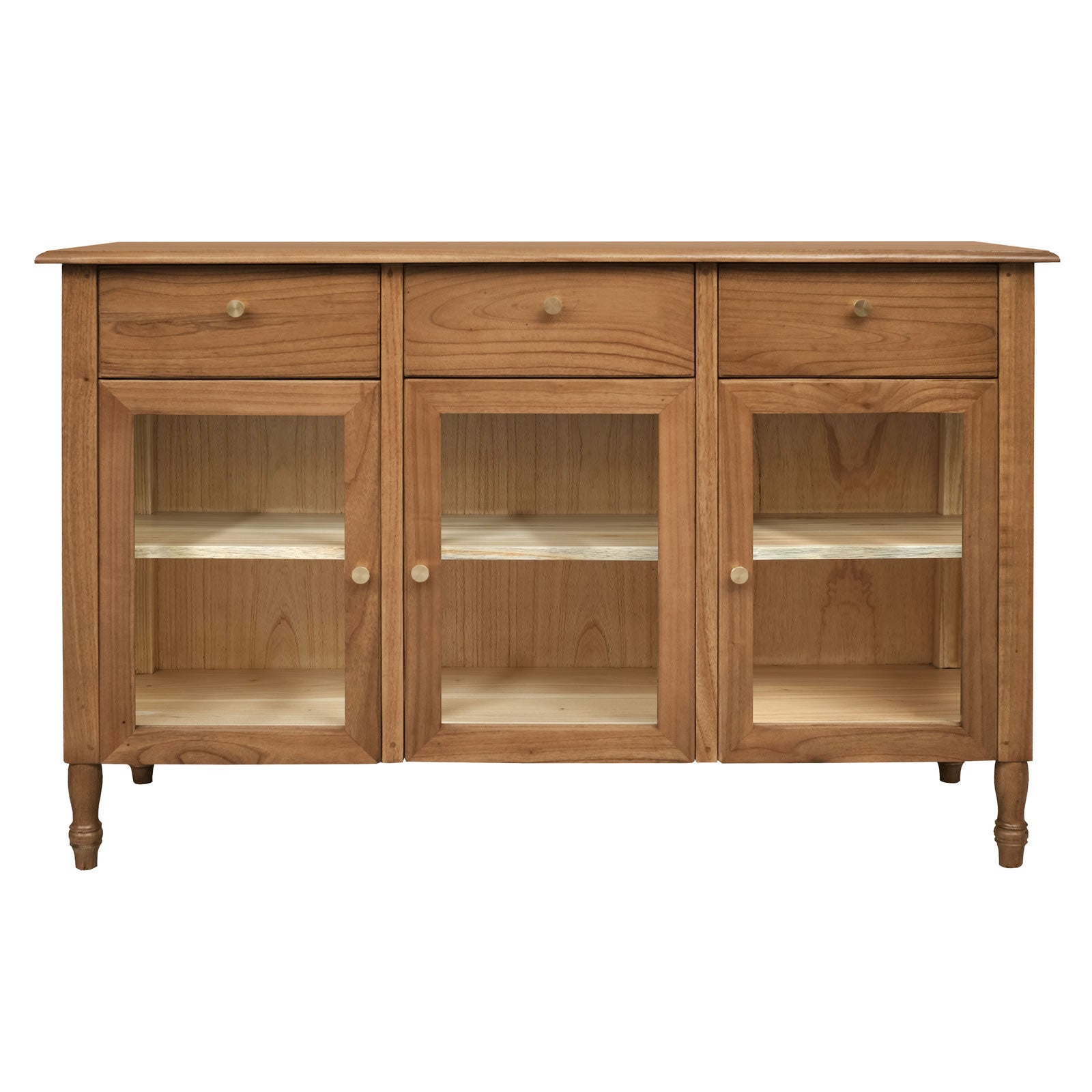 Winston 3 Door 3 Drawer Buffet - Almond