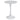 Scandi Dining Table Medium - Snow White