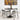 Scandi Dining Table Medium - Black Sand