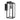 Shyam 1 Light Exterior Wall Light - Black