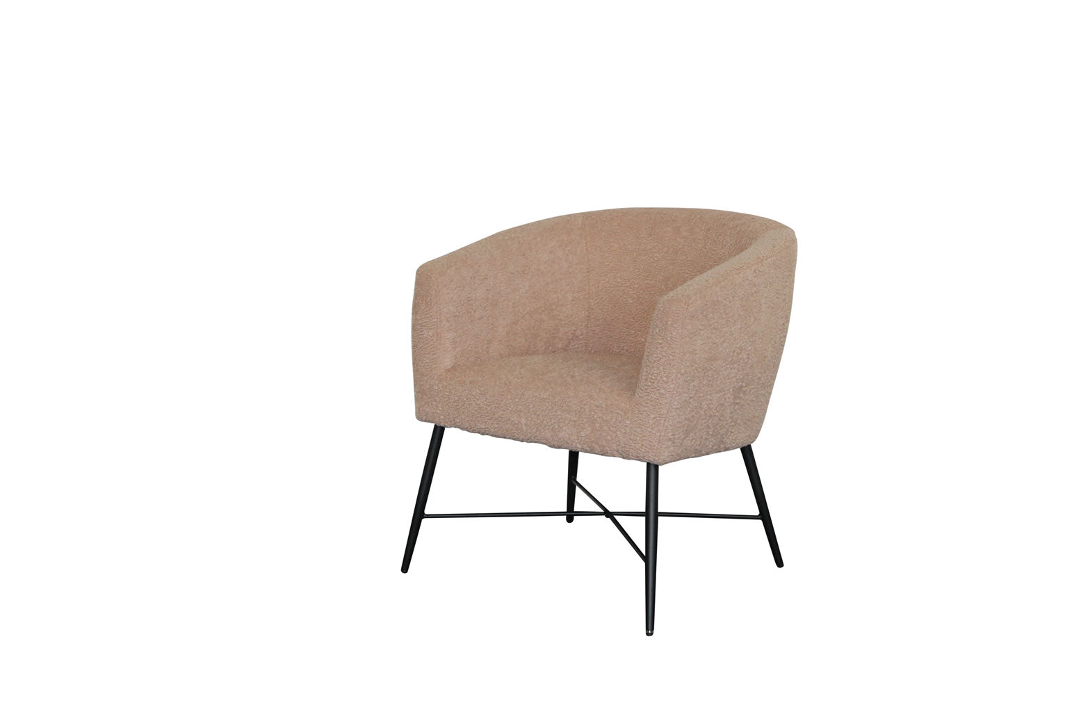 Sullie Chair - Blush Boucle