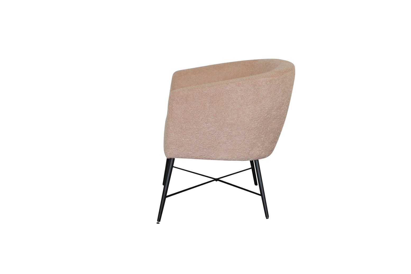 Sullie Chair - Blush Boucle
