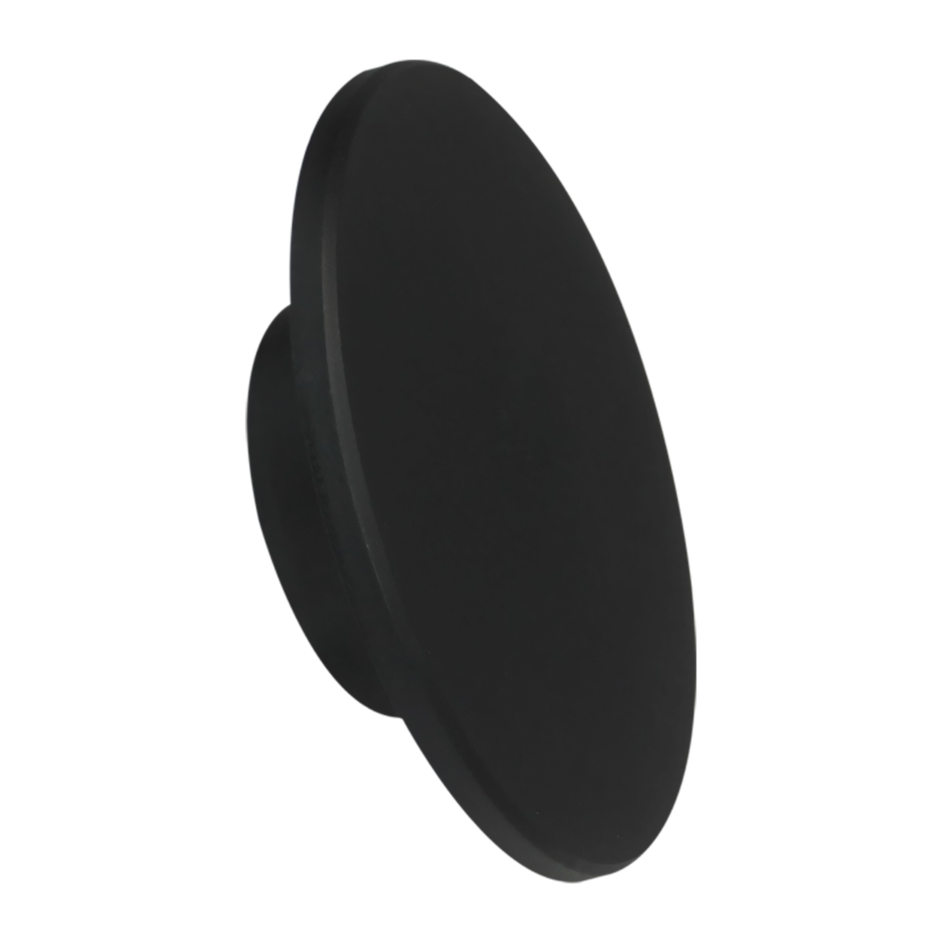 Wall S/M 12W Round Black LED Tri 3K/4.2K/6.5K 1300 Lm IP65 Backlit OD 180mm