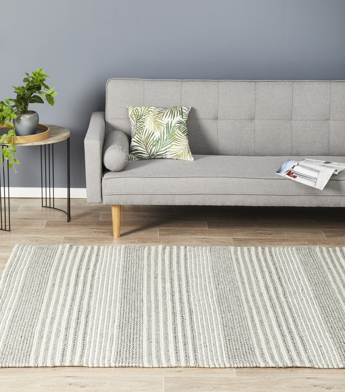 Shad 313 Silver Rug