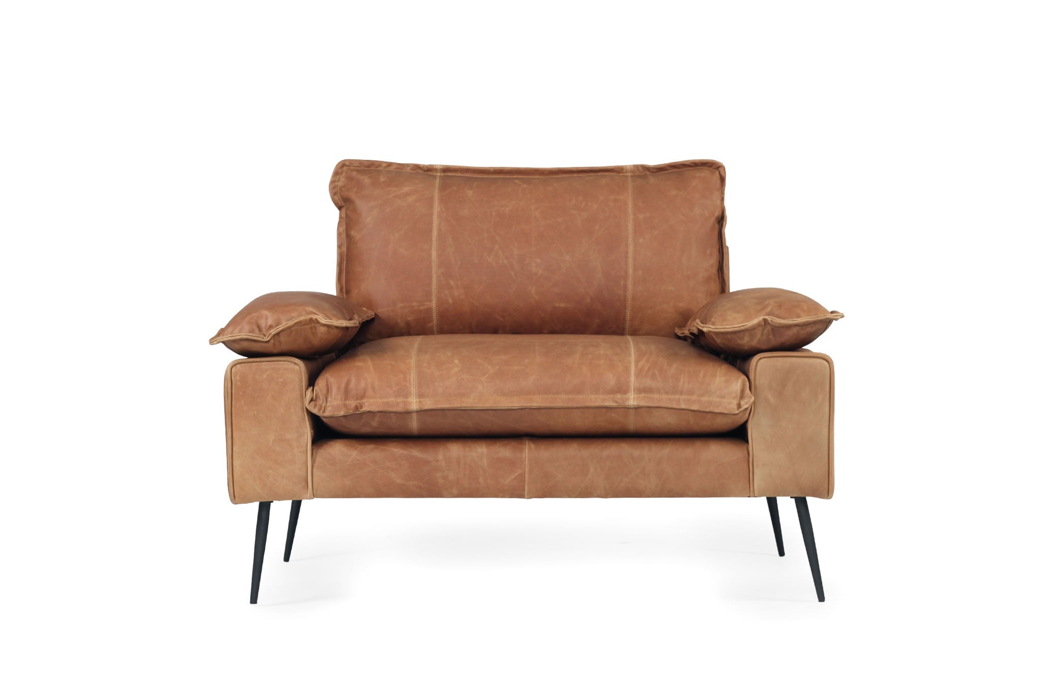 Marly Sofa 1 Seater - Cognac