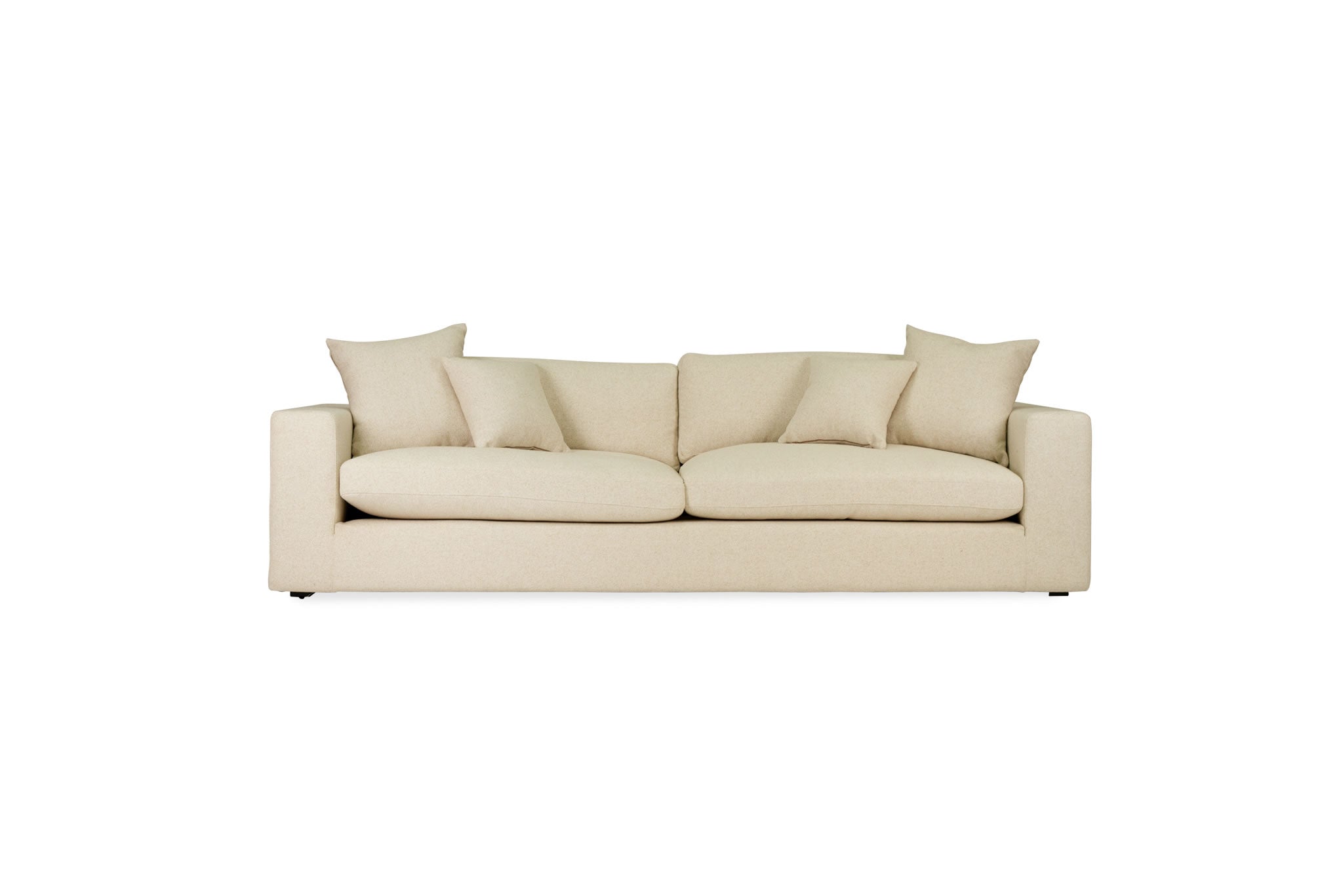 Ziggie Sofa - Performance Boucle Oatmeal