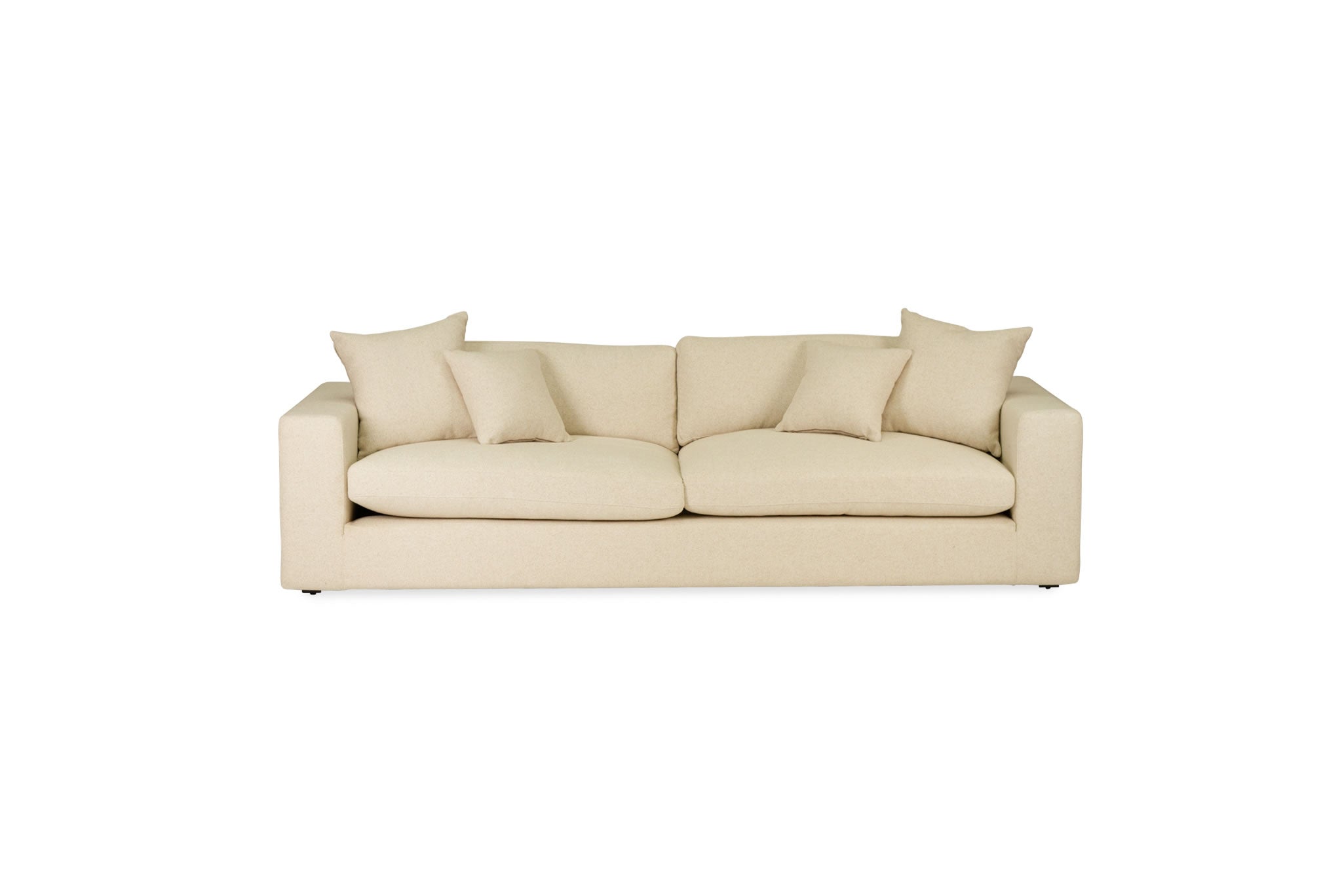 Ziggie Sofa - Performance Boucle Oatmeal