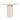 Geo Travertine Organic Side Table 58cm