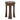 Frodo 34.5cm Round Side Table - Walnut