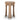 Frodo 34.5cm Round Side Table - Dark Natural