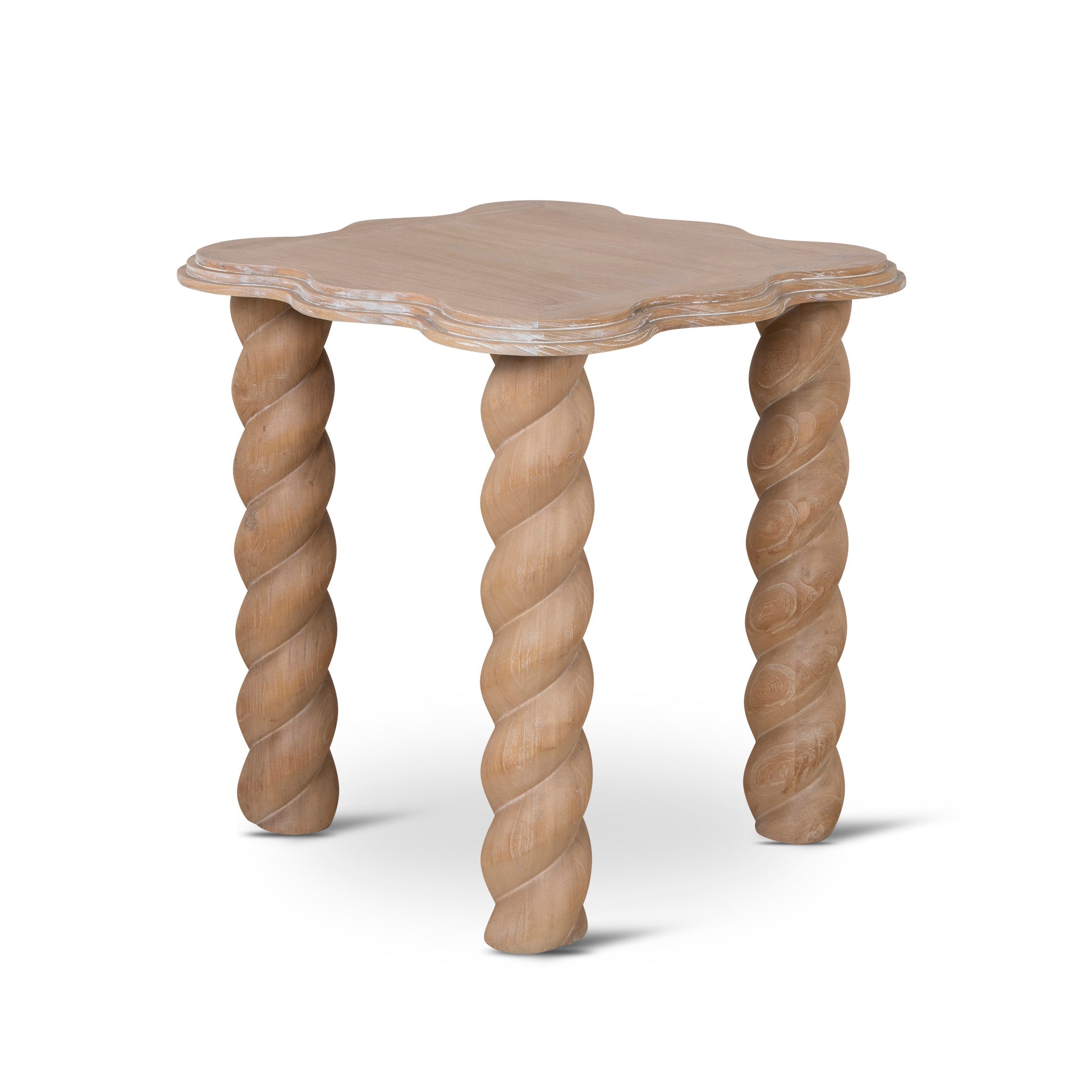 Ruslan 55cm Side Table - Natural