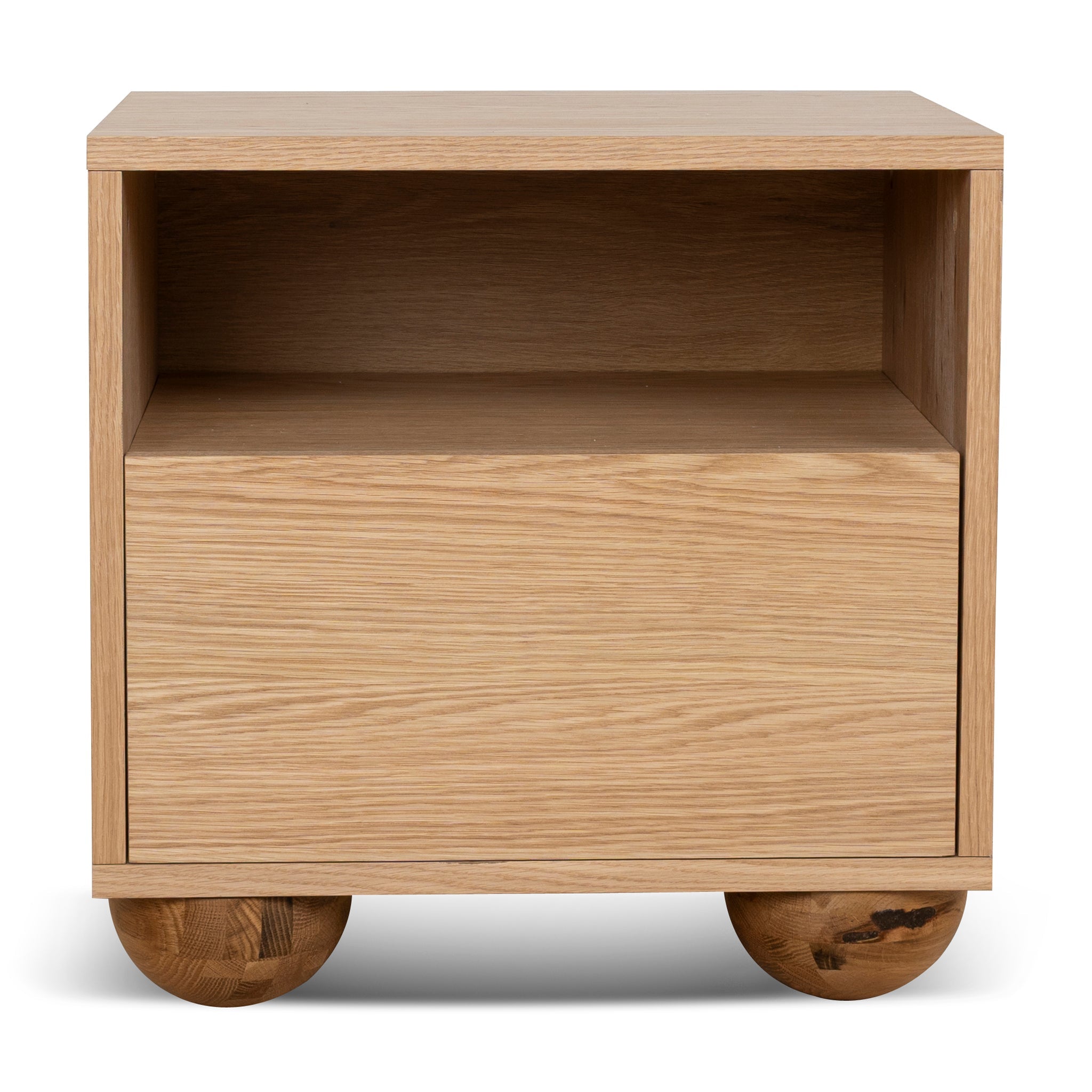 Haley 50cm Bedside Table - Natural