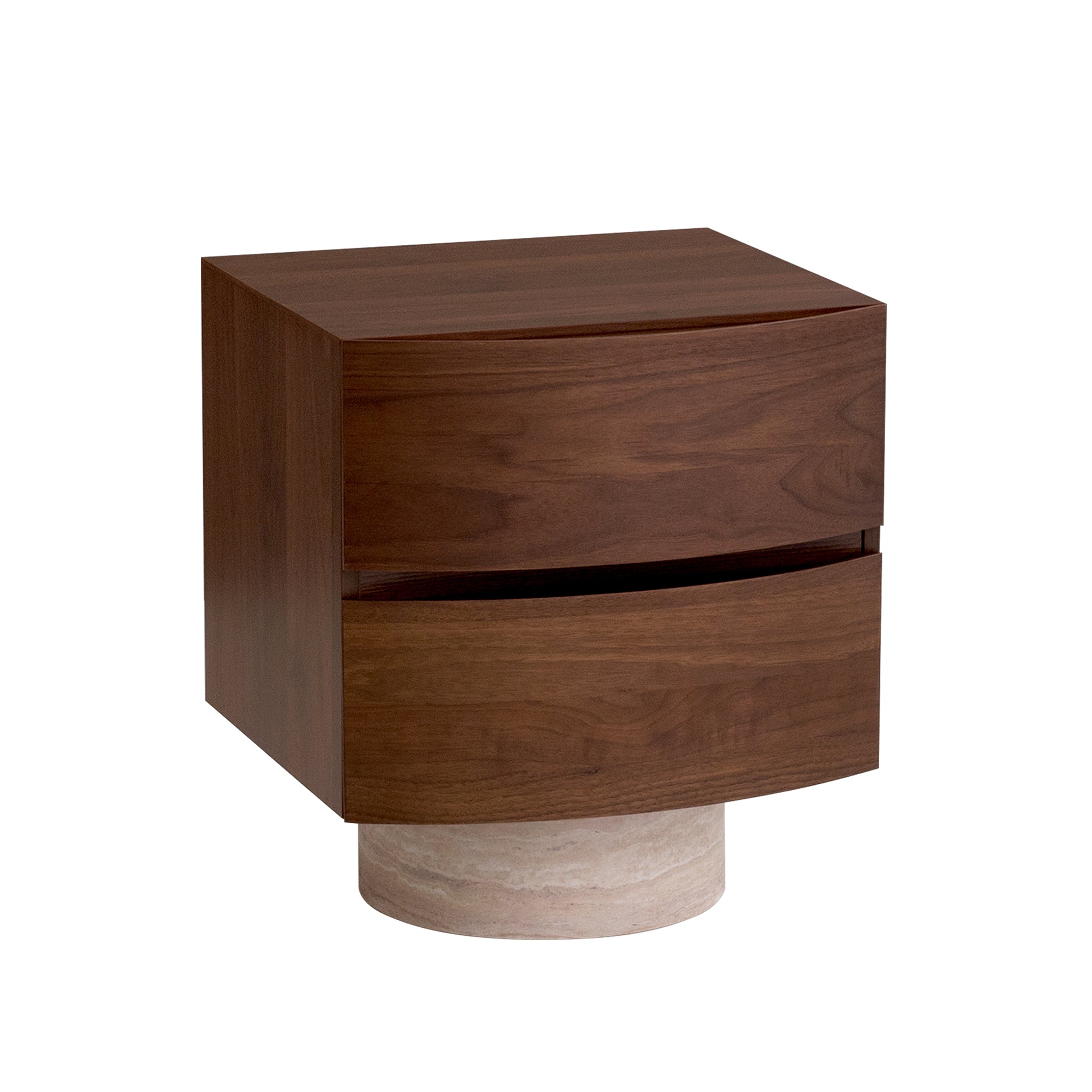 Dorit Bedside Table - Walnut